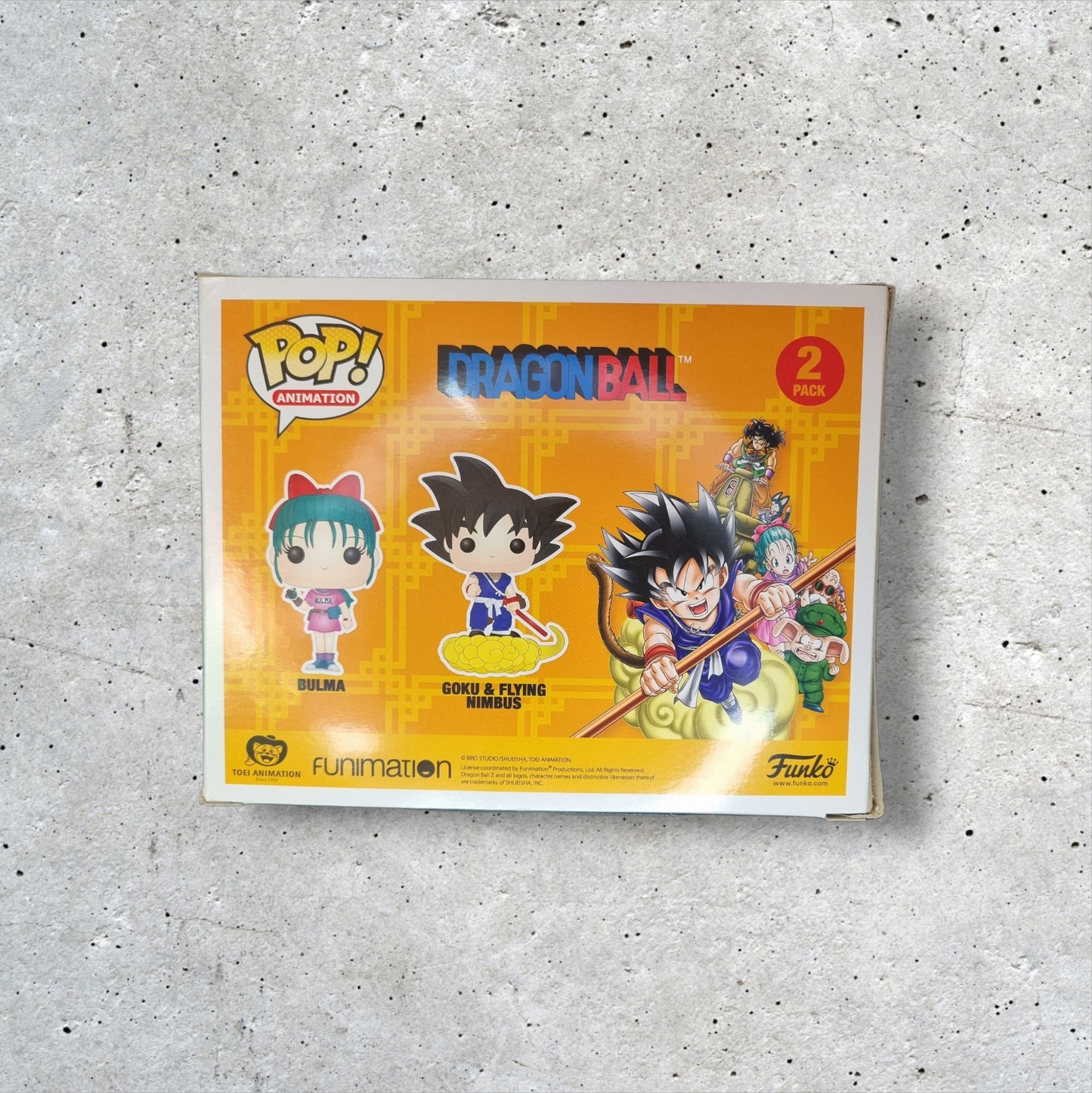 DragonBall - Bulma & Goku with Flying Nimbus 2 Pack