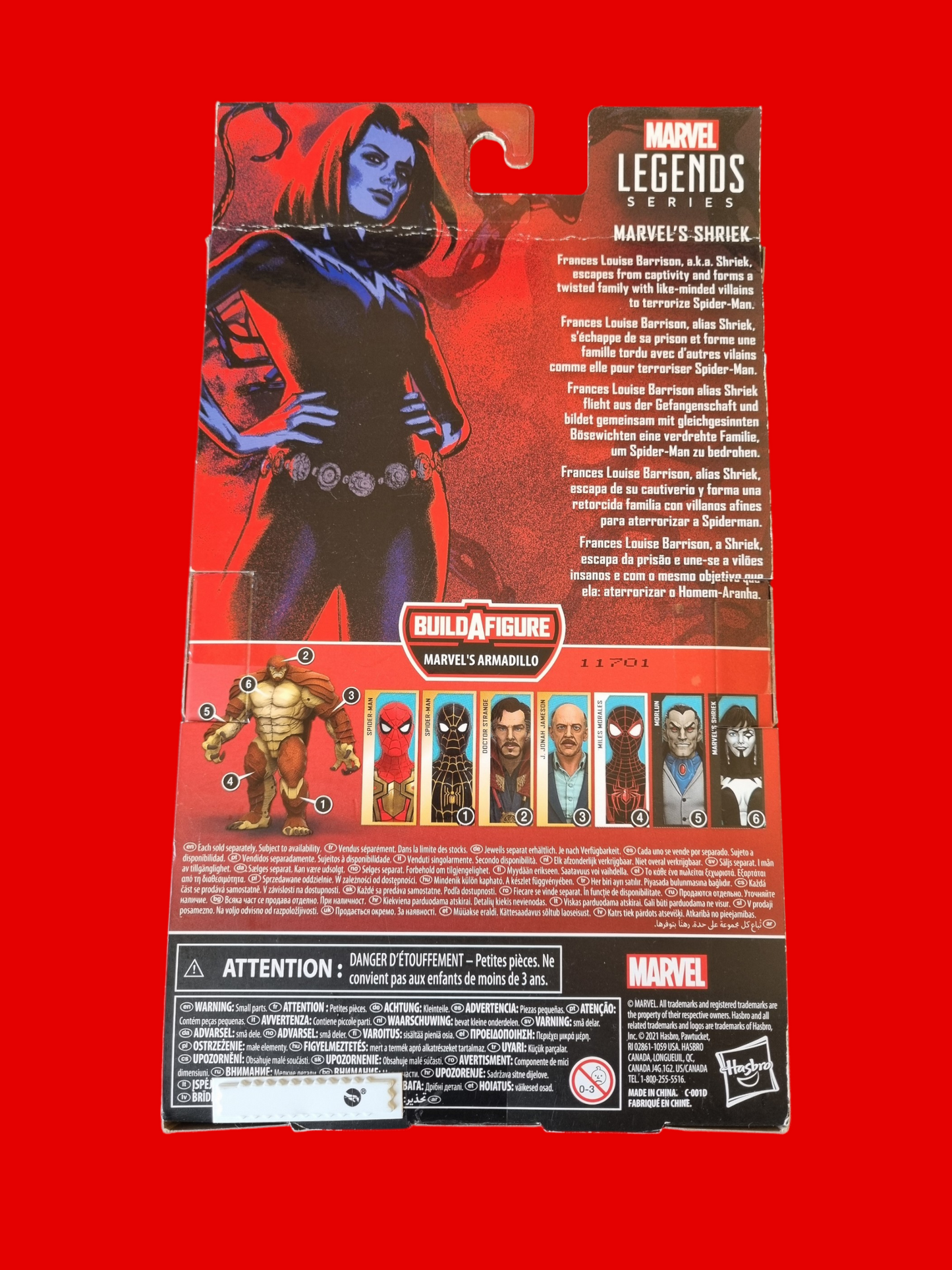 Marvel Legends Series - Spider-Man Marvel's Shriek