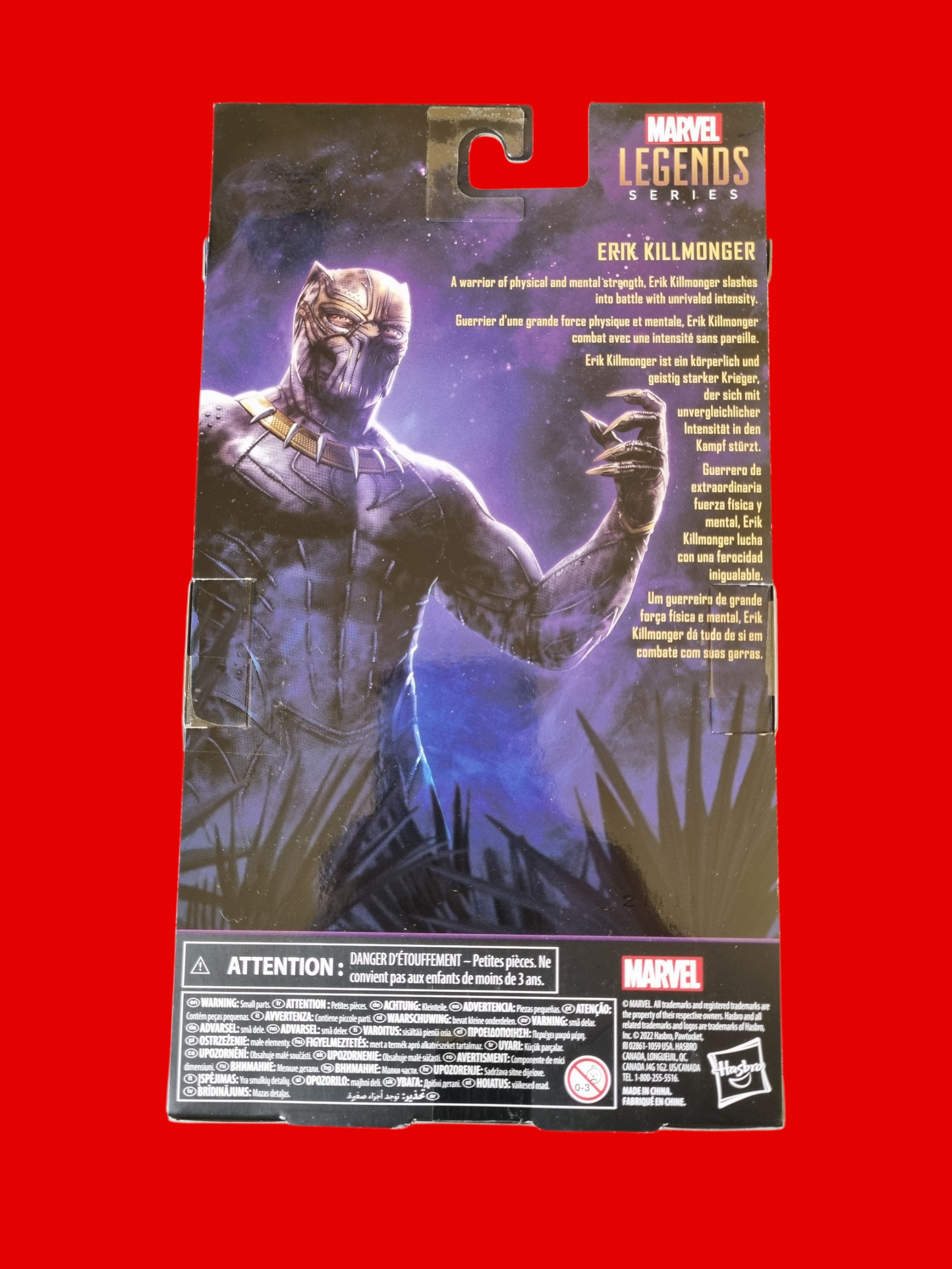 Marvel Legends Series - Black Panther Erik Killmonger