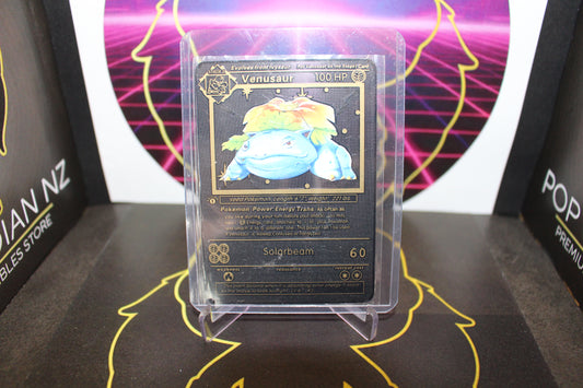 TCG - Venusaur (Black Metal)