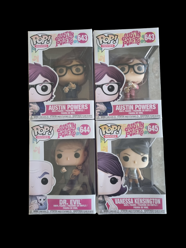 Austin Powers Set 643-645