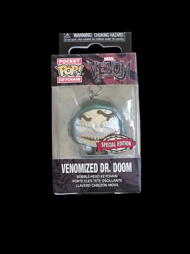 Vennomized Dr Doom Keychain