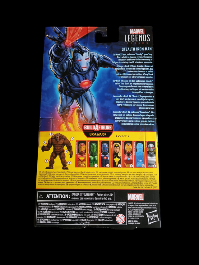 Marvel Legends Series - Iron Man Stealth Iron Man BAF (Ursa Major)