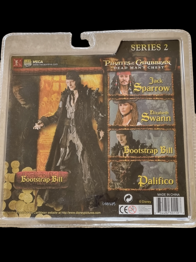NECA Pirates of the Caribbean Bootstrap Bill Series 2
