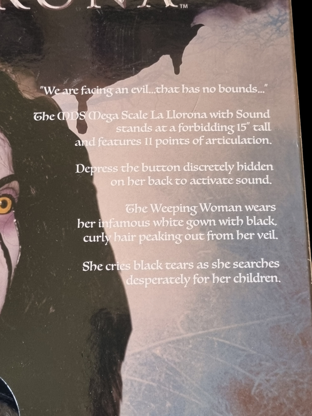 The Curse Of La Llorona 15 Inch Action Figure Mega Scale Series