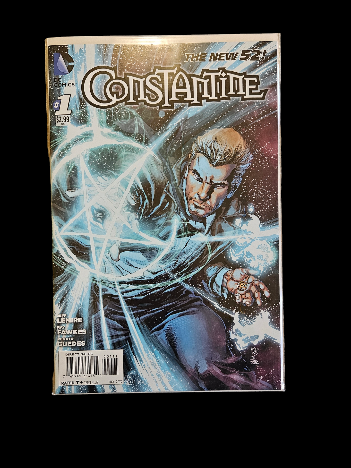 Comic Book - Constantine the new 52 #1 - 4