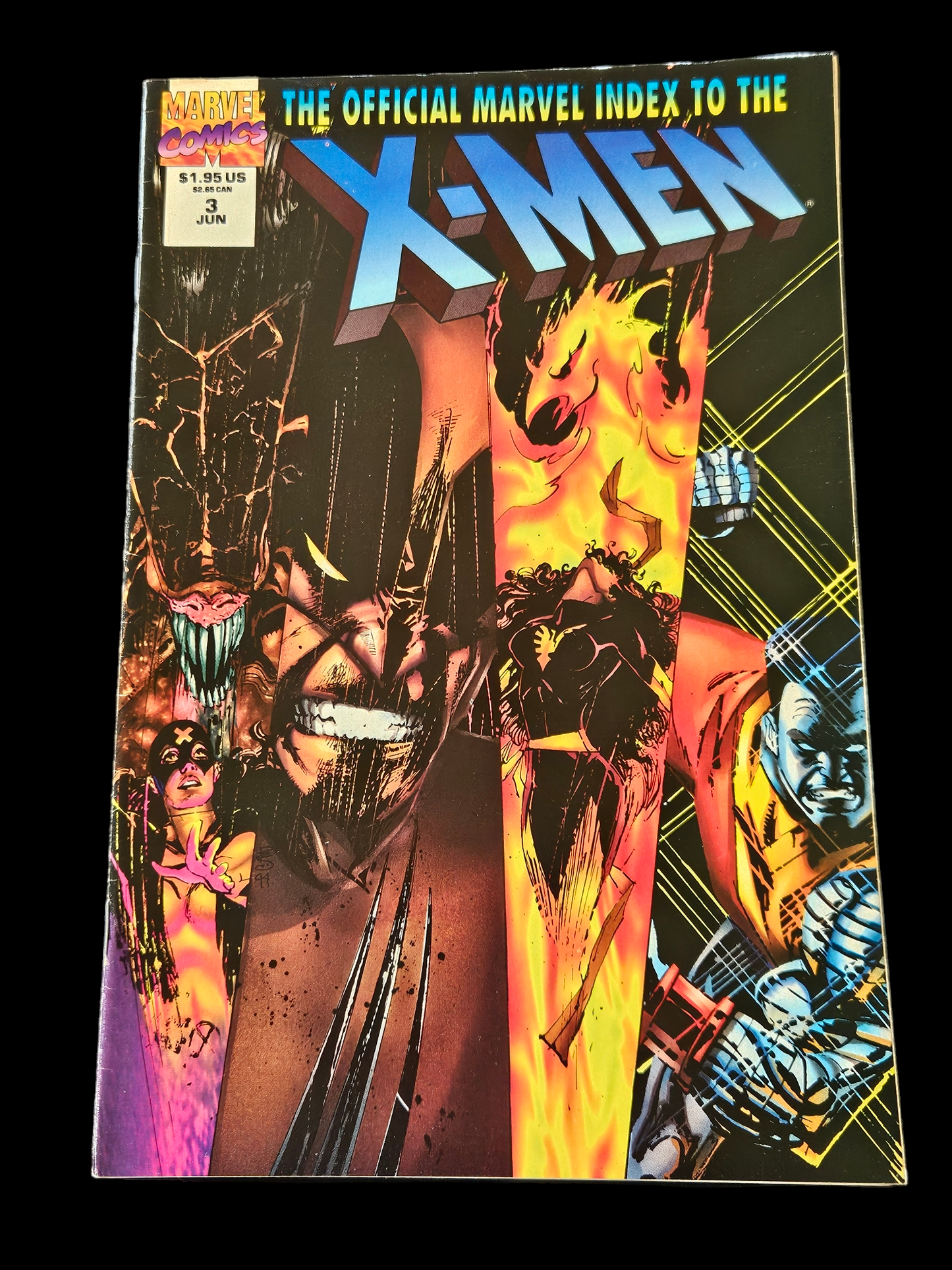 Comic Book -The Official Marvel Index X-Men #1-3