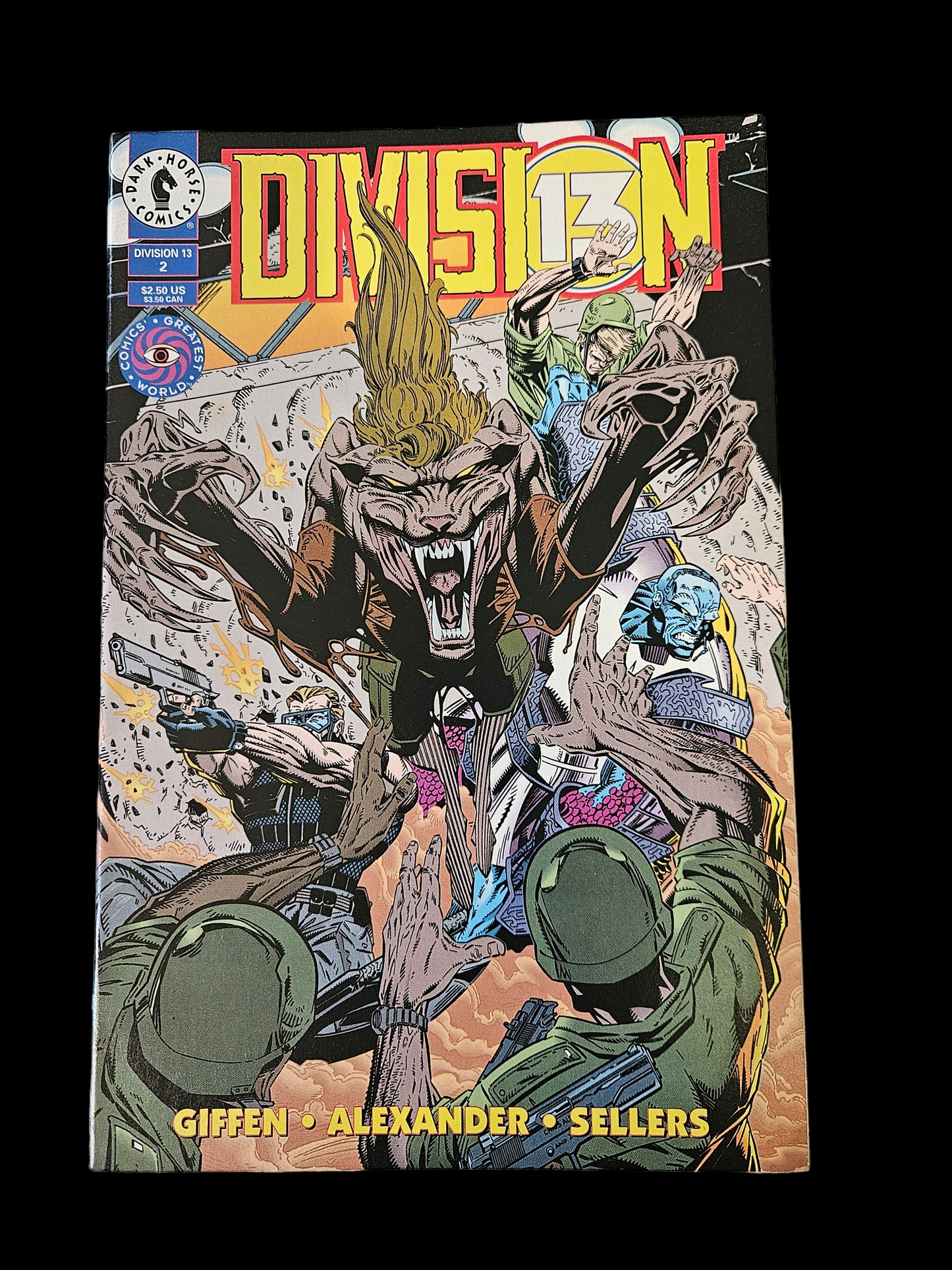 Comic Book - Division 13 Set #1-4