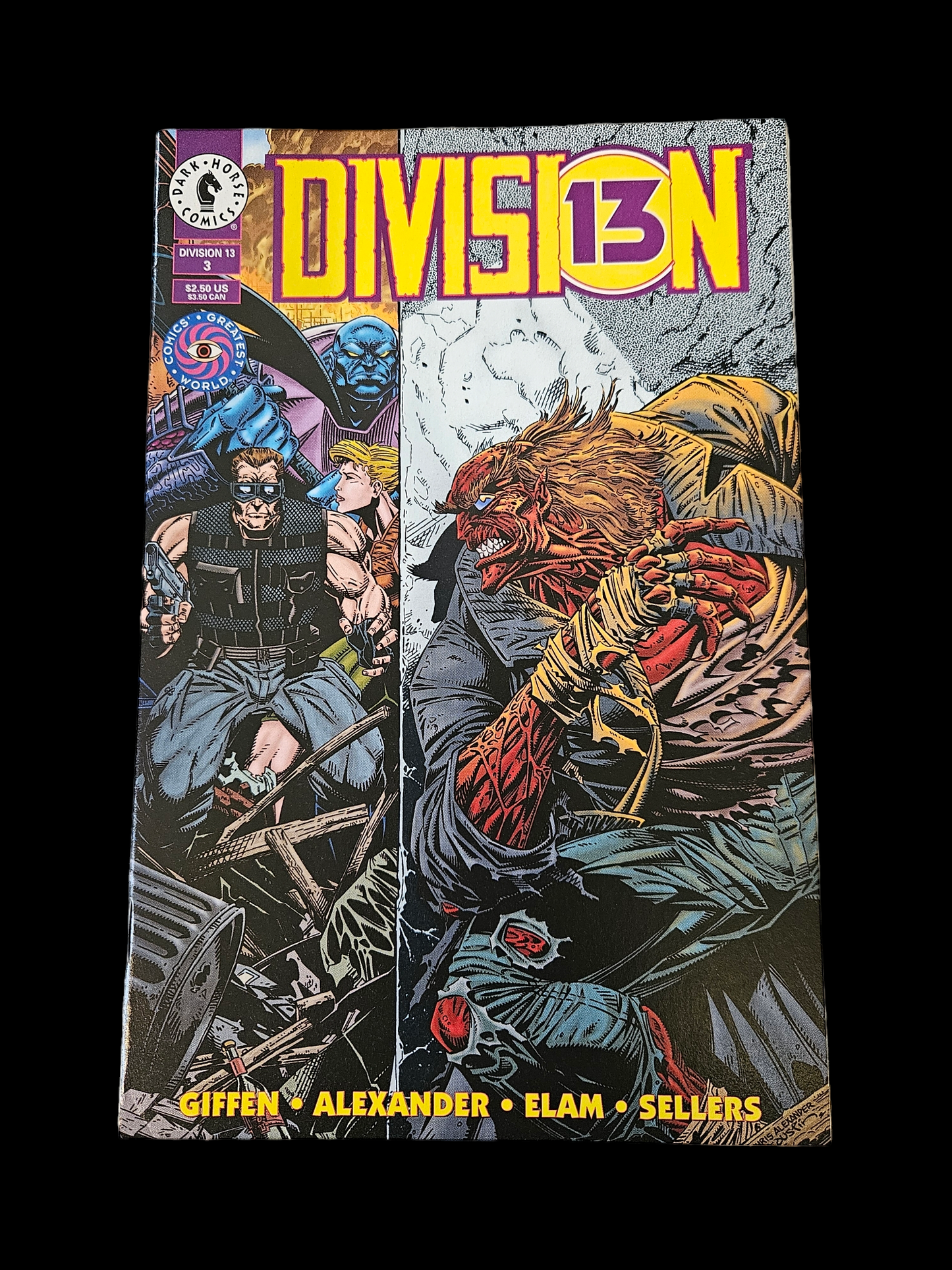 Comic Book - Division 13 Set #1-4