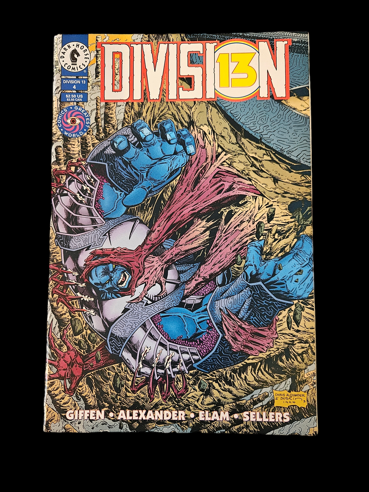 Comic Book - Division 13 Set #1-4