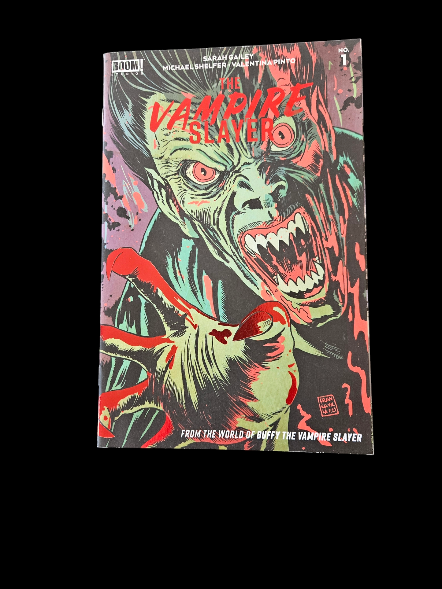 Comic Book - The Vampire Slayer #1B - 5