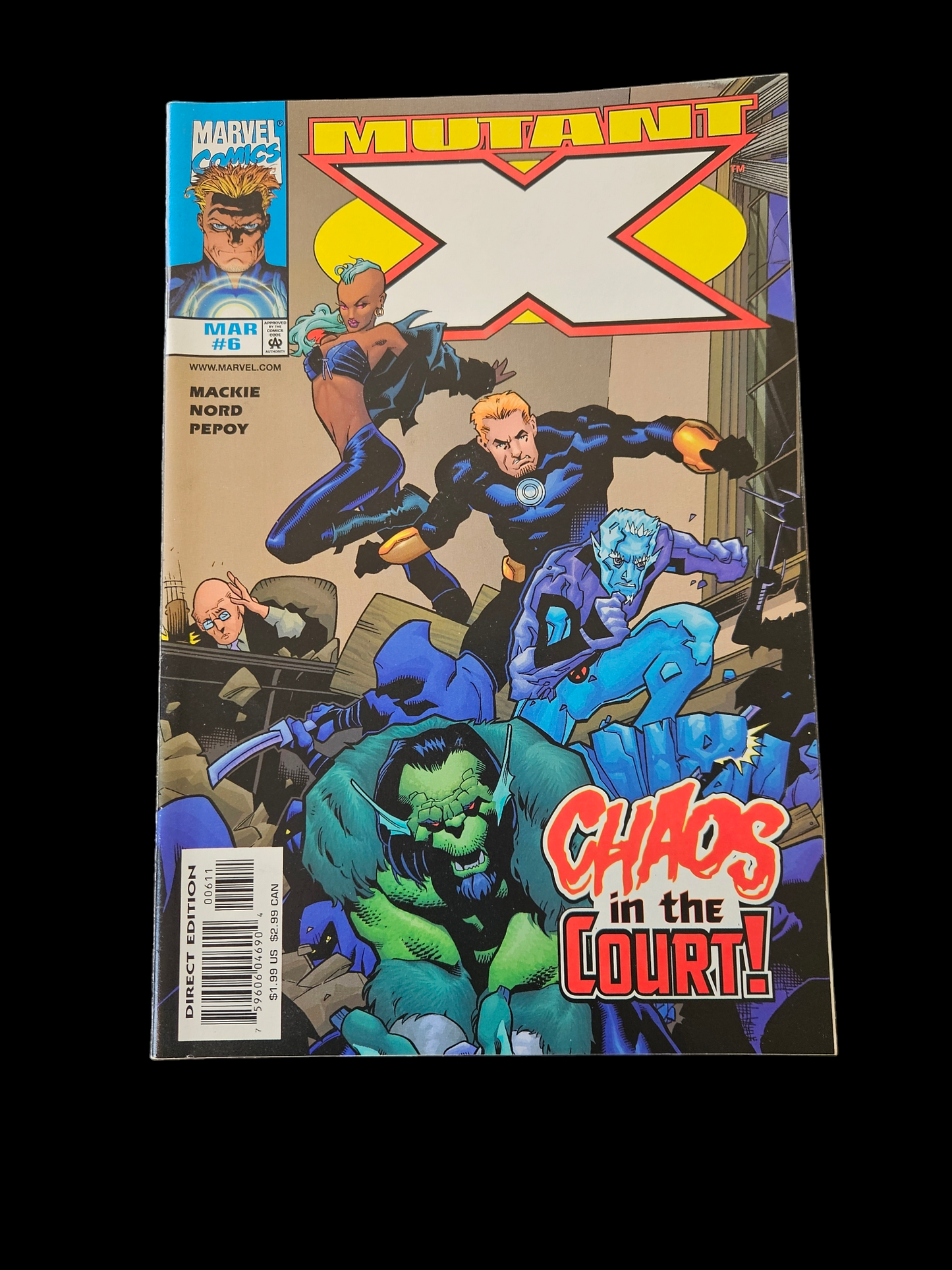 Comic Book - Mutant X #1A.D - #6