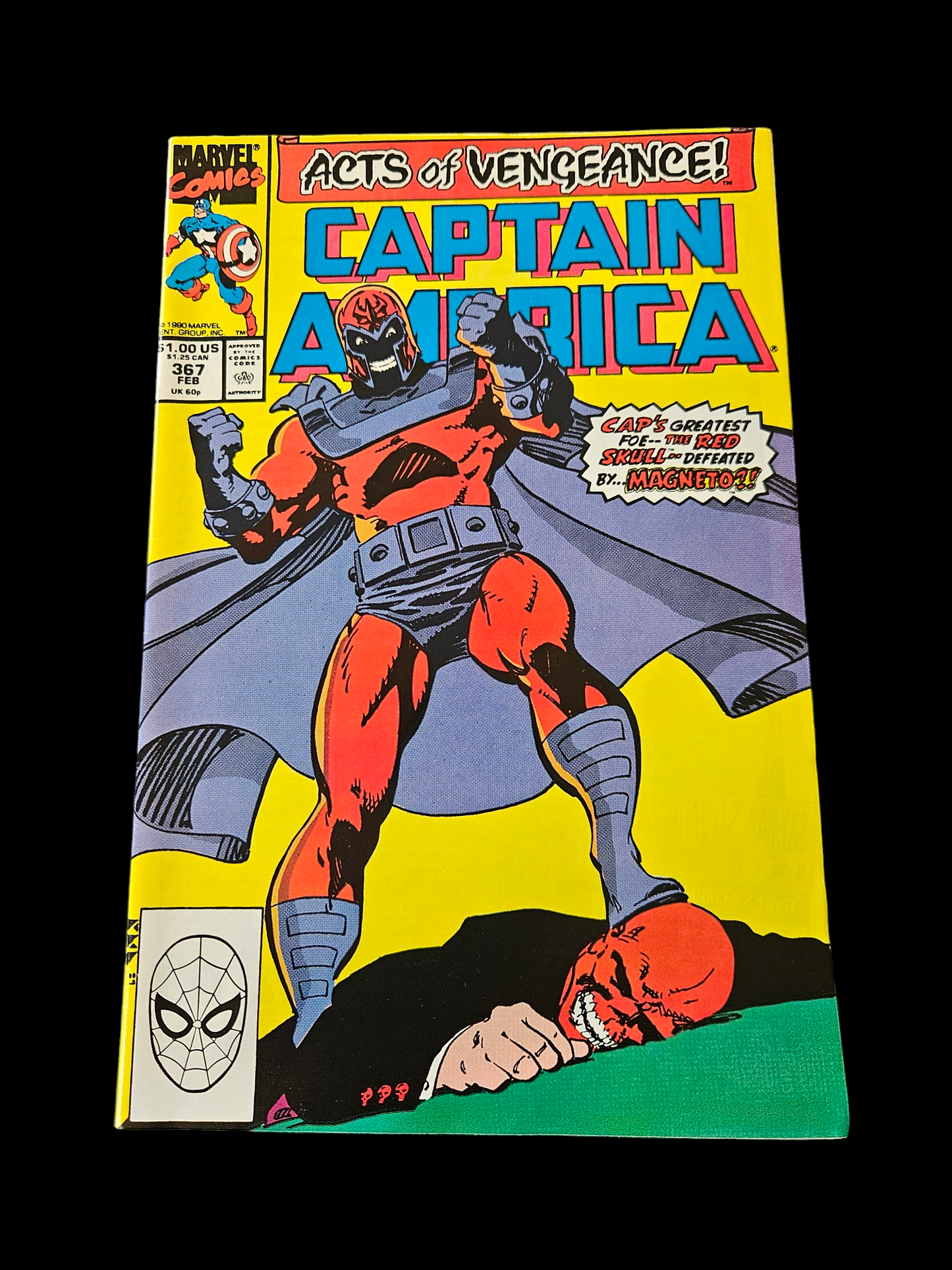 Comic Book - Acts of Vengeance Captain America #365 - #367