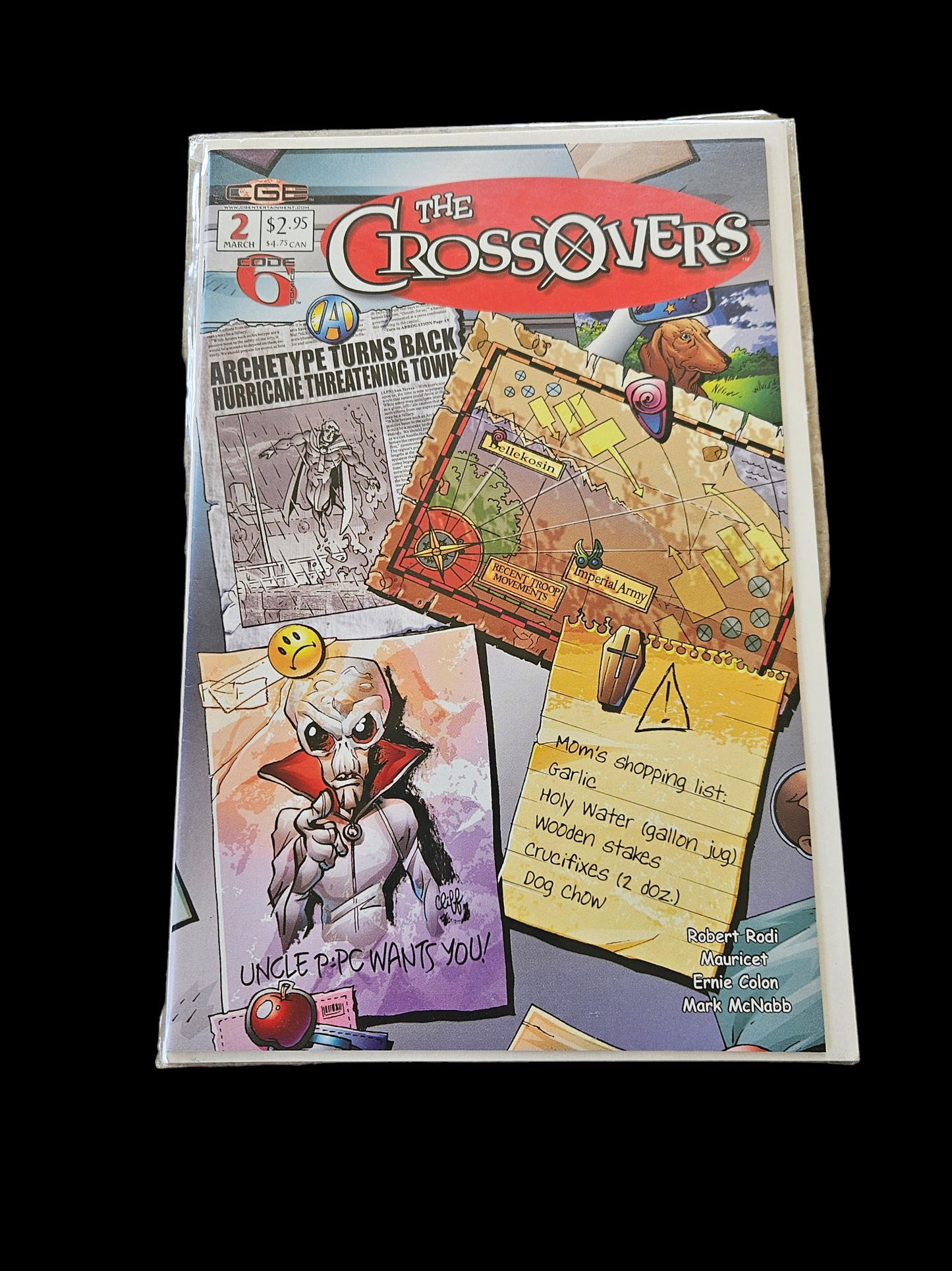 Comic Book -The Crossovers #1 - 7