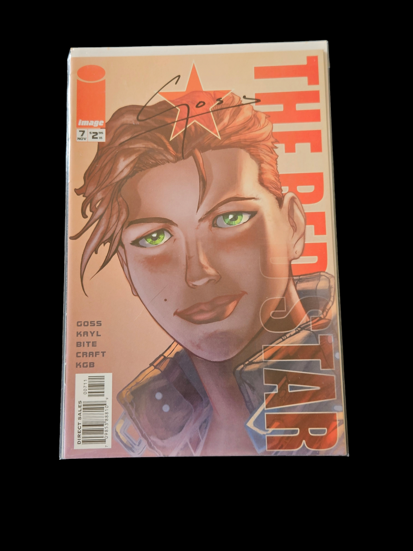 Comic Book -The Red Star #5 -9 Plus 7.5