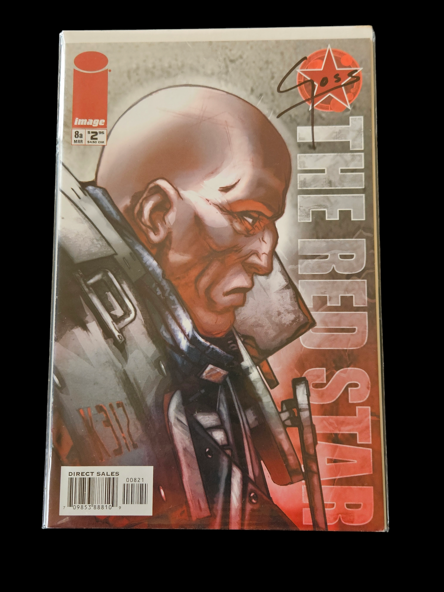 Comic Book -The Red Star #5 -9 Plus 7.5