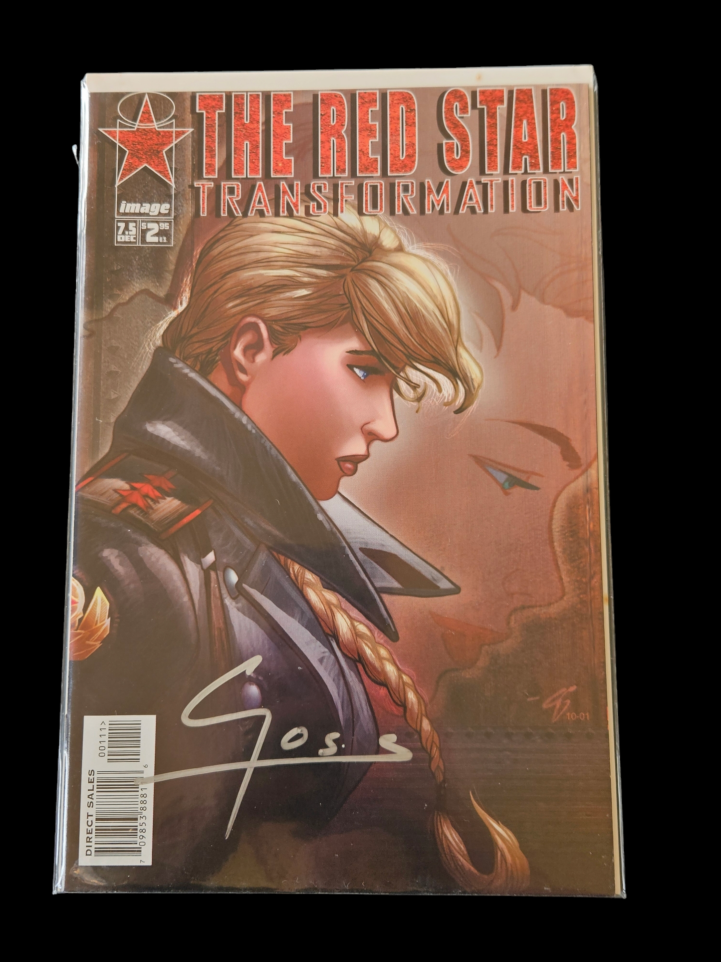 Comic Book -The Red Star #5 -9 Plus 7.5