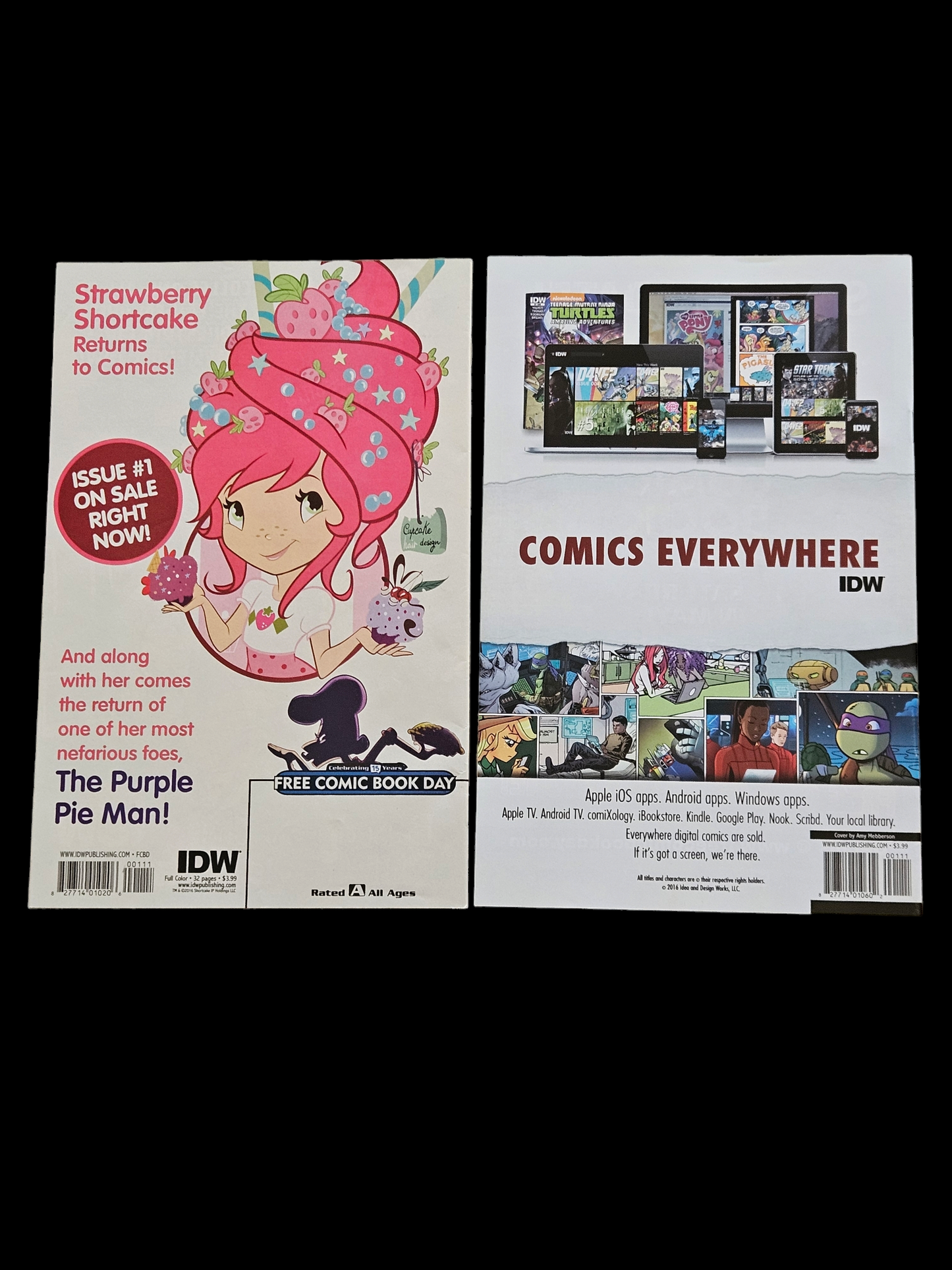 Comic Book - Strawberry Shortcake #1