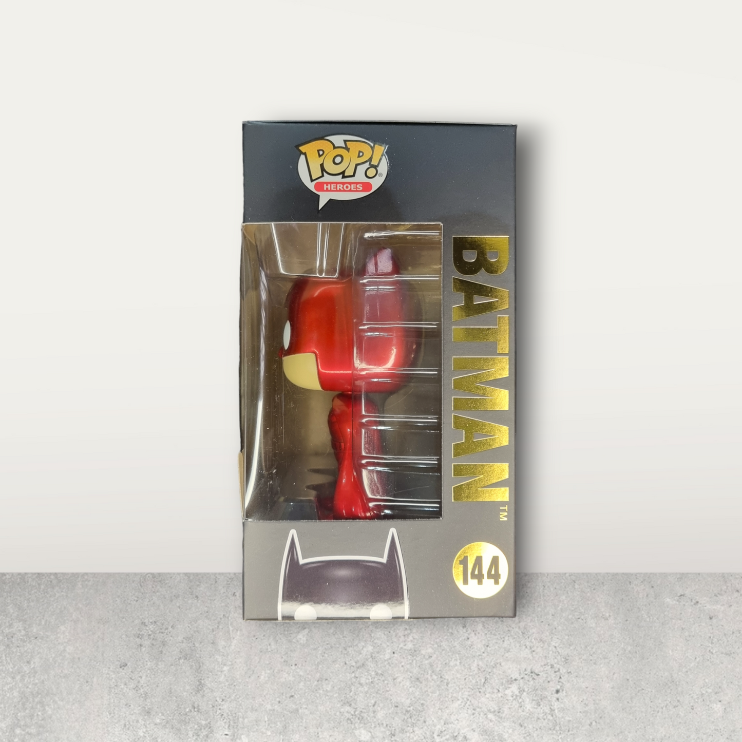 DC SuperHeroes - Batman (Red Metallic) 144