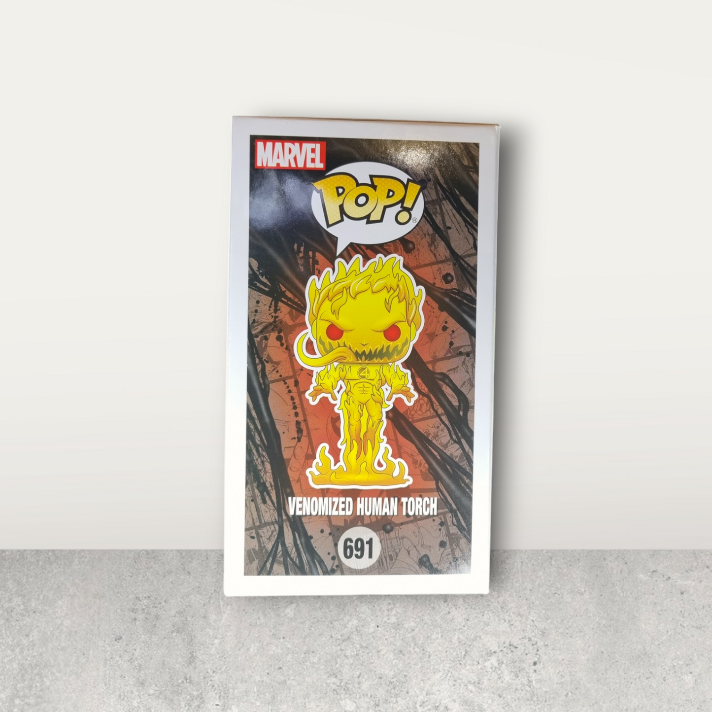 Marvel -Venomized Human Torch 691