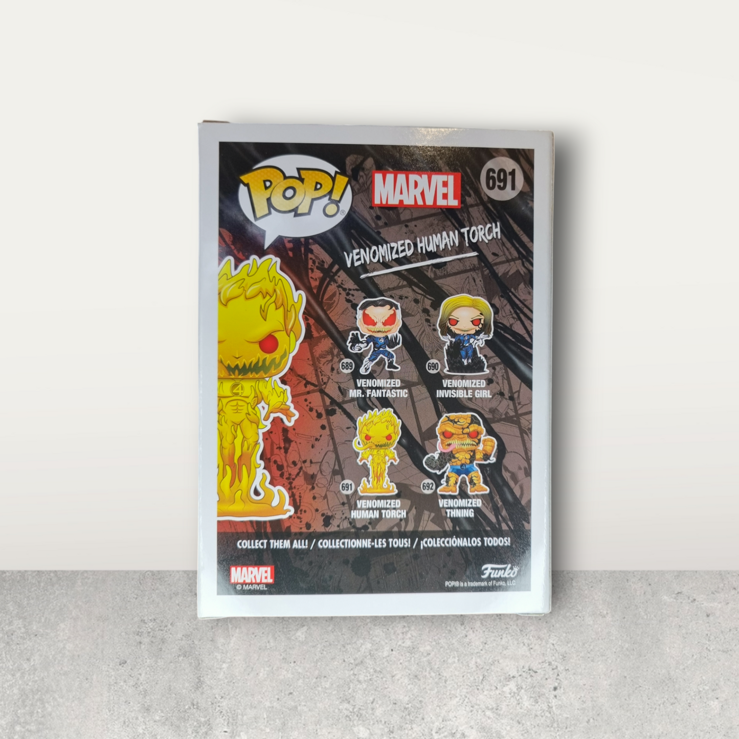 Marvel -Venomized Human Torch 691