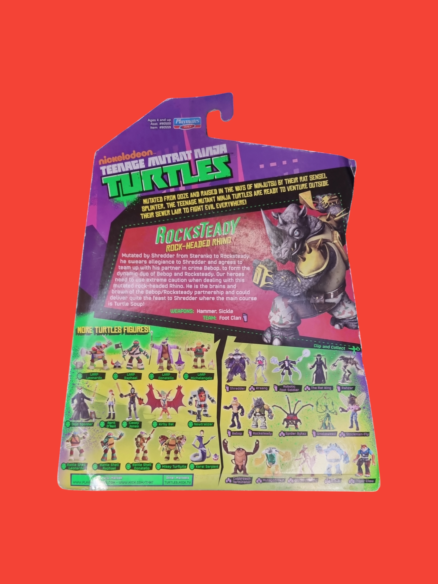 Teenage Mutant Ninja Turtles 2014 Rock Steady Action Figure