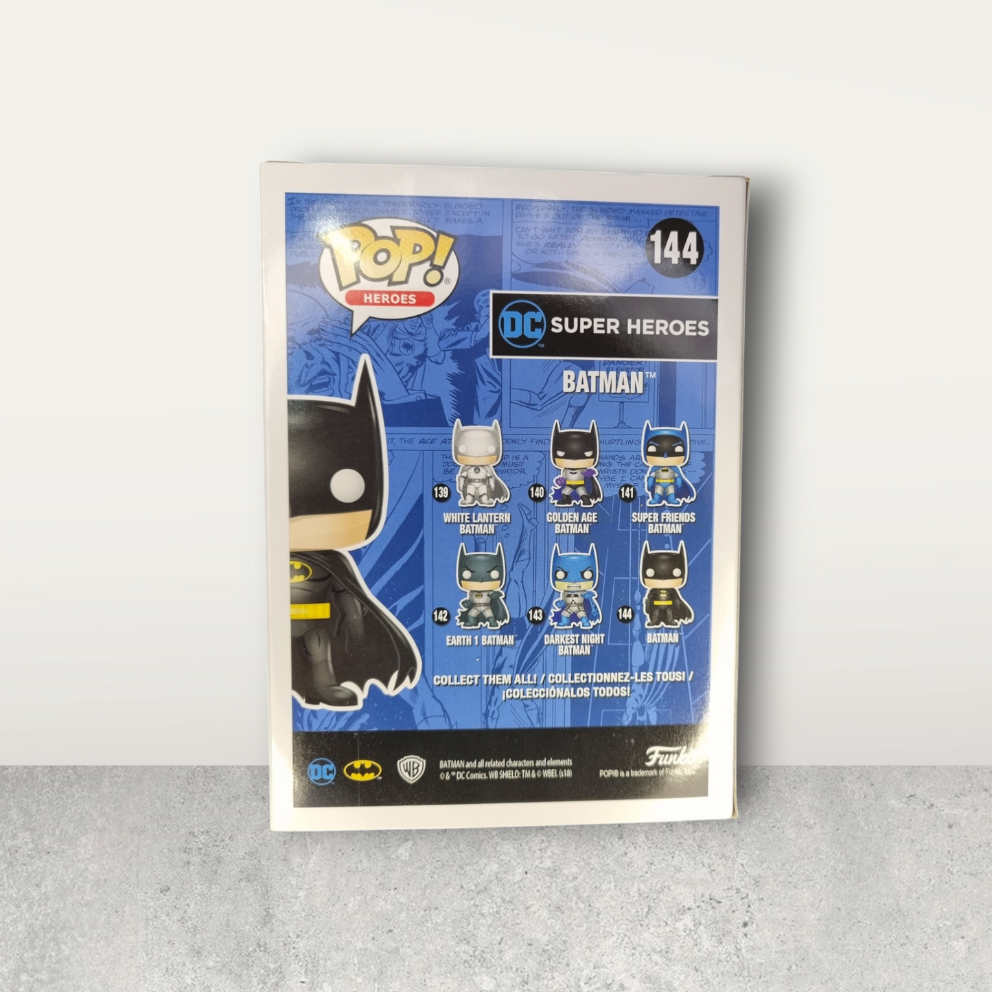 DC SuperHeroes Batman 144 (Orange Chrome)