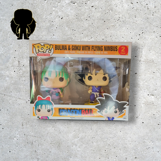 DragonBall  - Bulma & Goku with Flying Nimbus 2 Pack