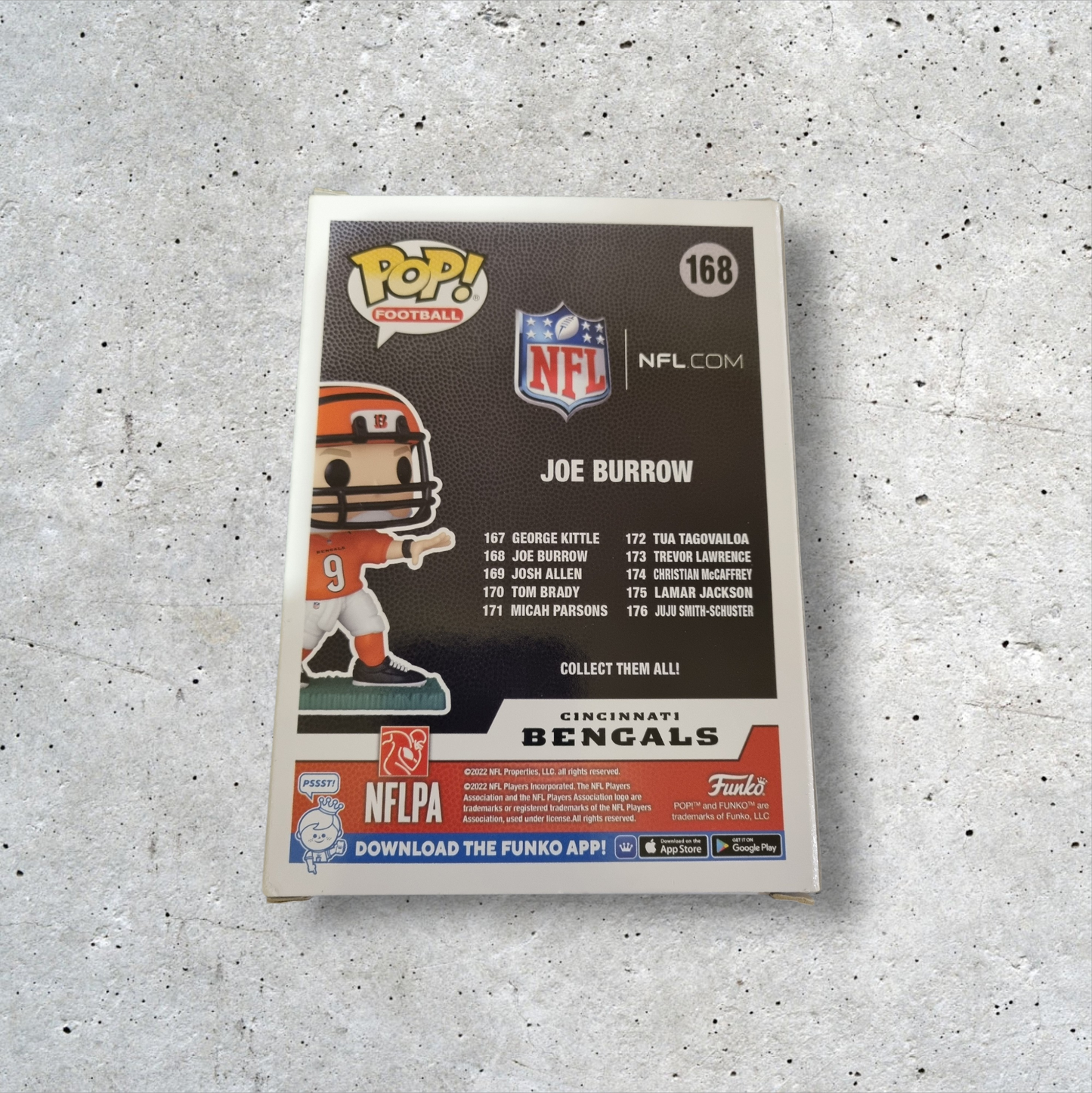 NFL - Joe Burrow 168