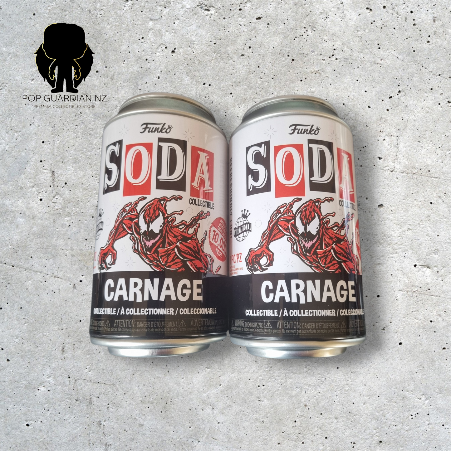 Carnage Funko Soda X2