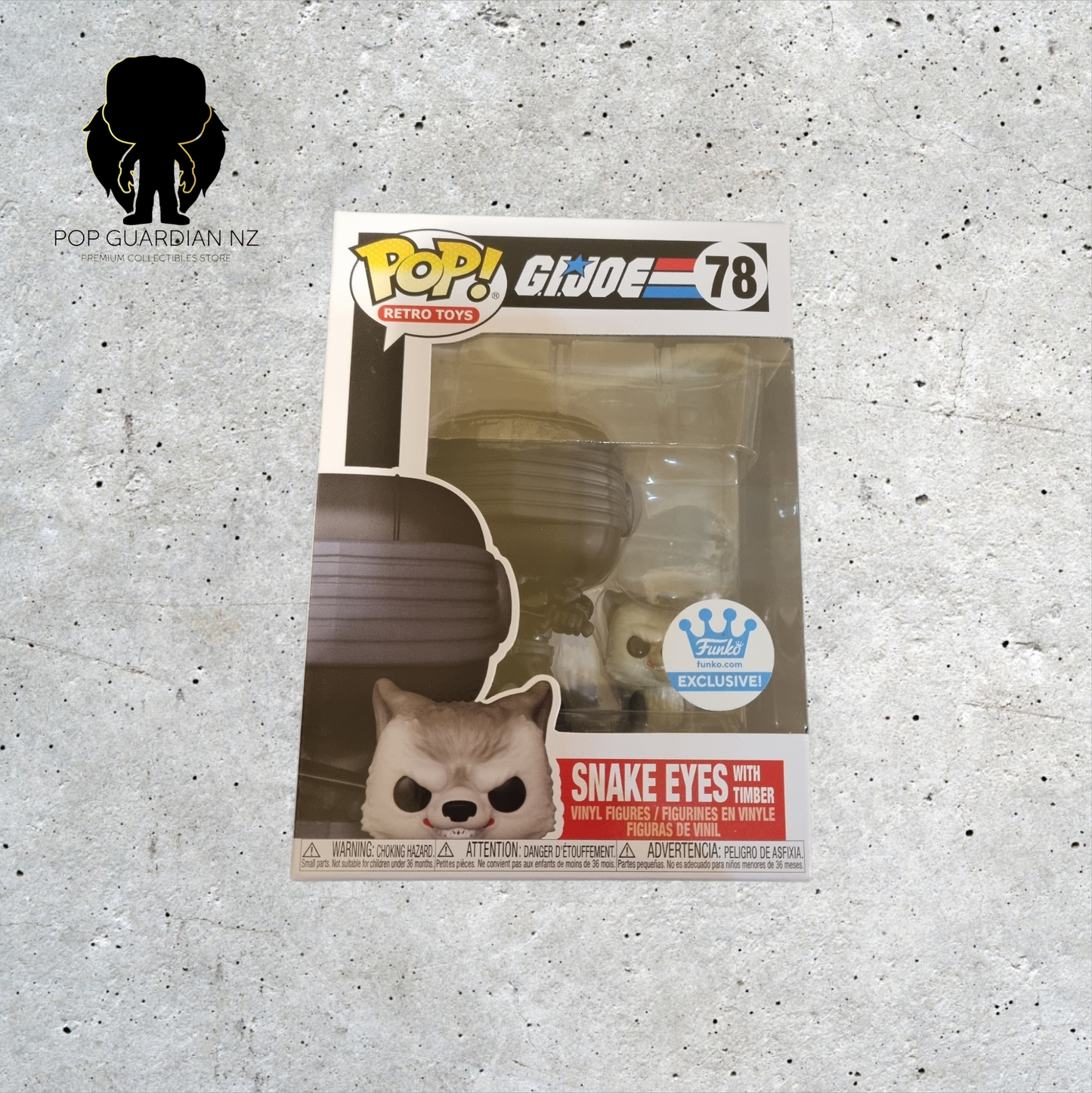 G.I Joe - Snake Eyes with Timber 78