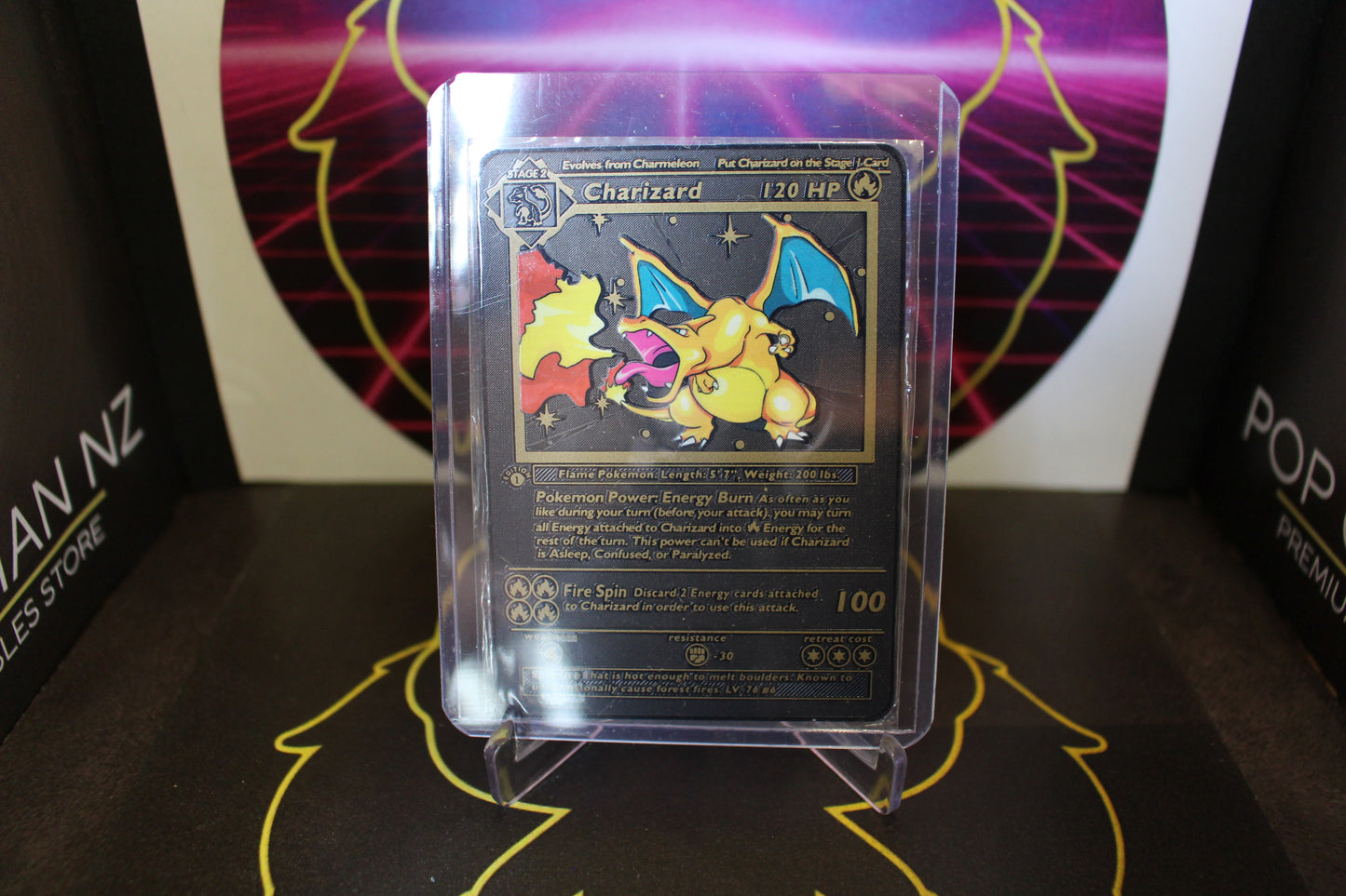 TCG - Charizard (Black Metal)