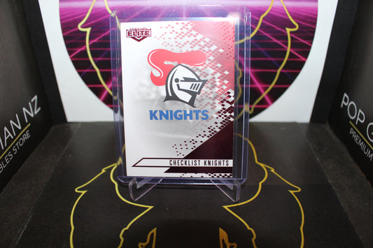 NRL - Knights Checklist