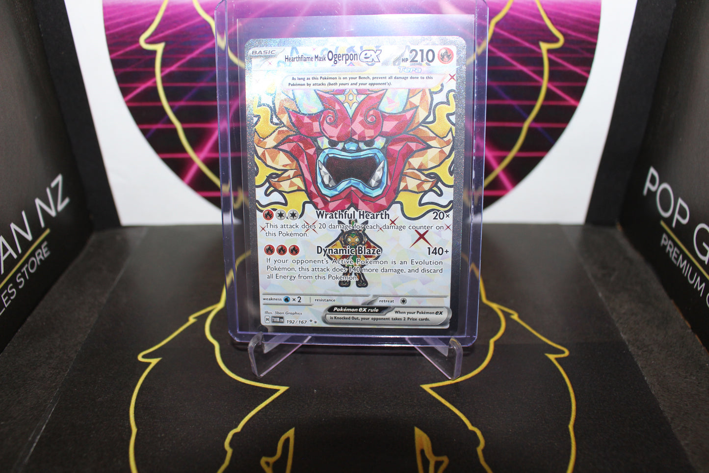 TCG - Hearthflame Mask Ogerpon EX