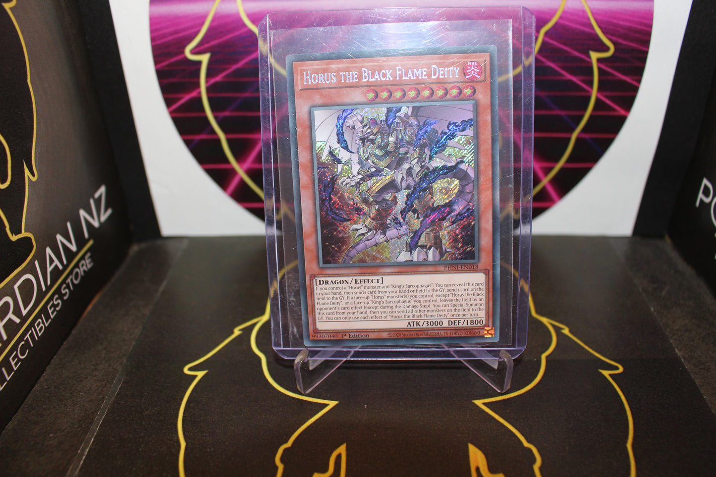 TCG - Horus the Black Flame Deity