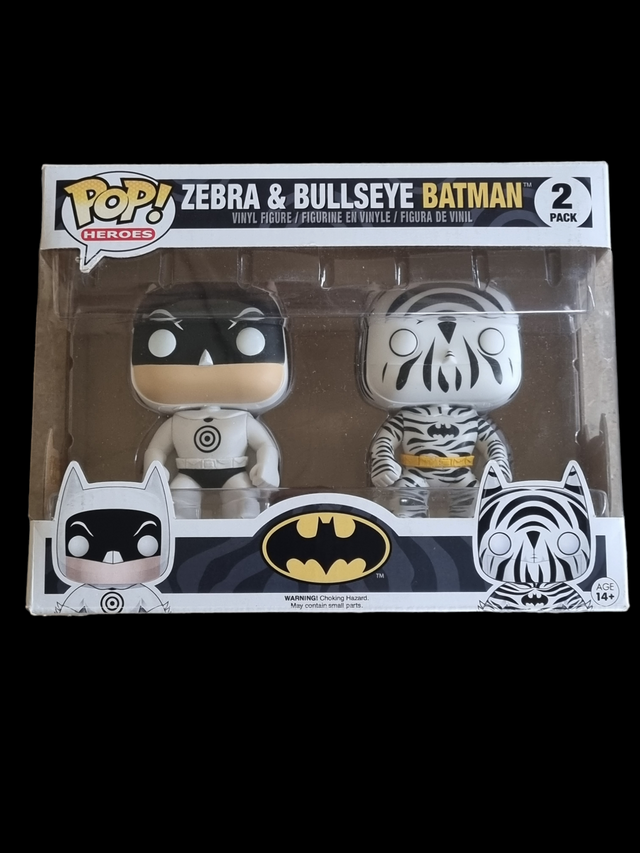 Zebra & Bullseye Batman 2 Pack