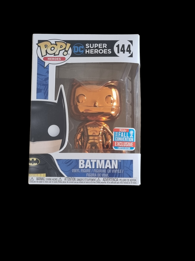 Orange chrome batman on sale funko pop