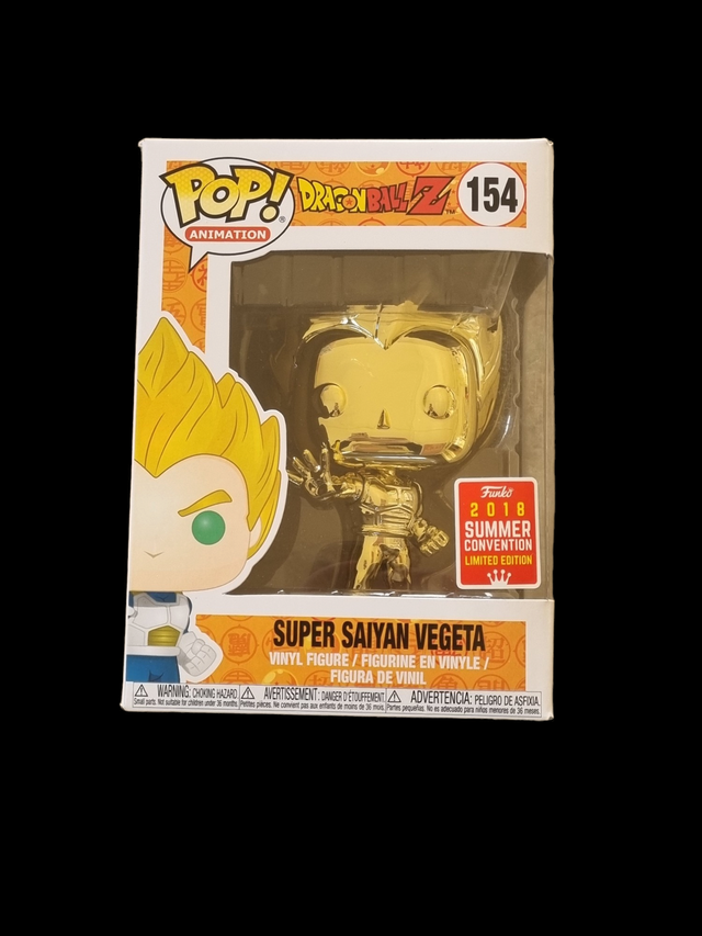 DragonBall-Z - Super Saiyan Vegeta 154 (Gold Chrome)