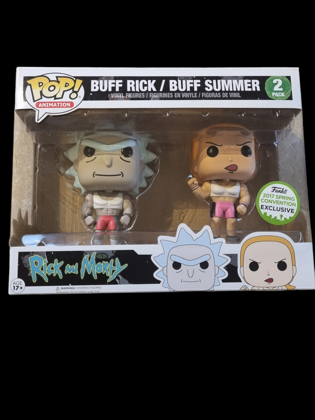 Rick and Morty - Buff Rick/Buff Summer 2 Pack