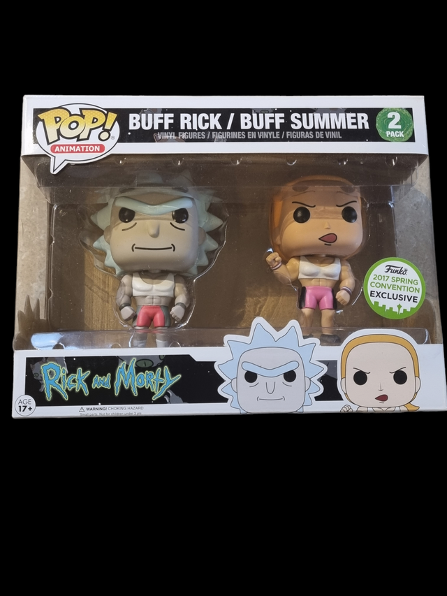 Funko pop buff shop rick and summer