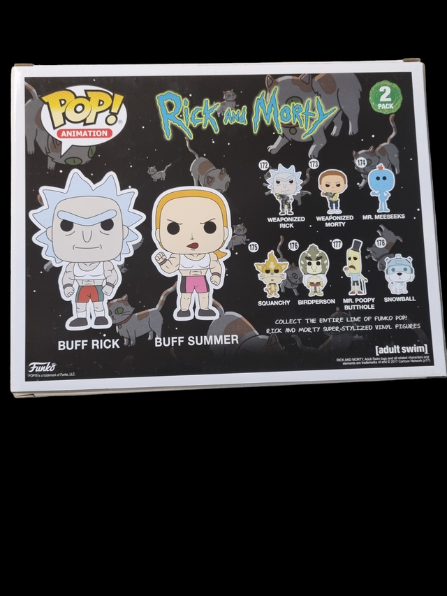 Rick and Morty - Buff Rick/Buff Summer 2 Pack