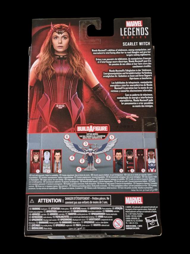 Marvel Legends Series -Wanda Vision Scarlet Witch BAF (Captain America)