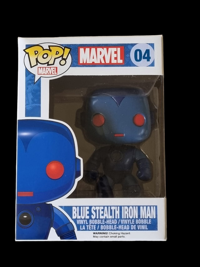 Marvel - Blue Stealth Iron Man 04