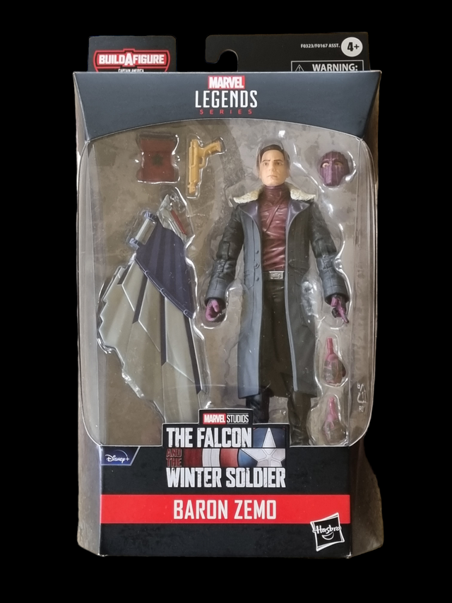 Marvel Legends Series -The Falcon Winter Soldier -Baron Zemo  BAF (Captain America)