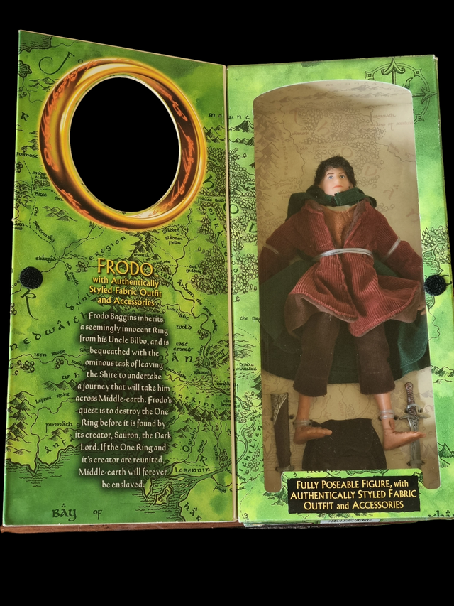 Lord Of The Rings Fellowship Frodo 12" Scale Doll Action Figure Special Edition