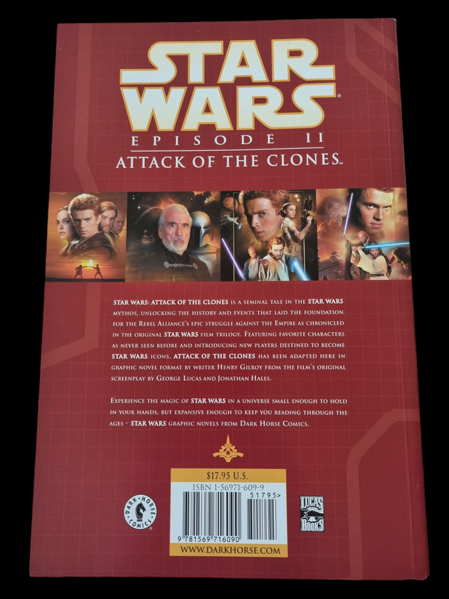 Comic Book - Star Wars Episode II Attack of the Clones TPB
