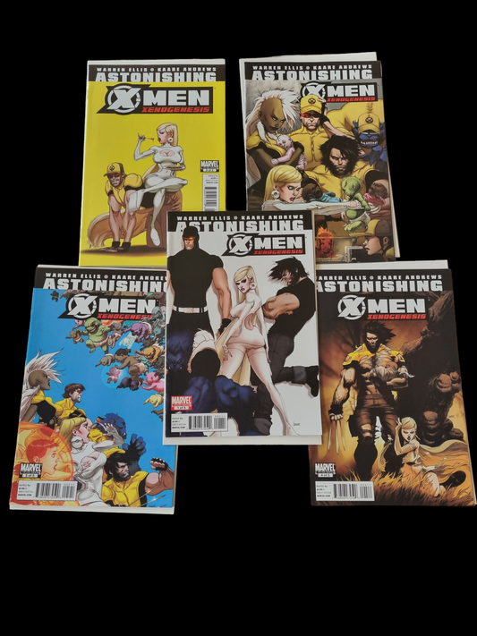 Comic Book - Astonishing X-Men Xenogenesis Set 1-5