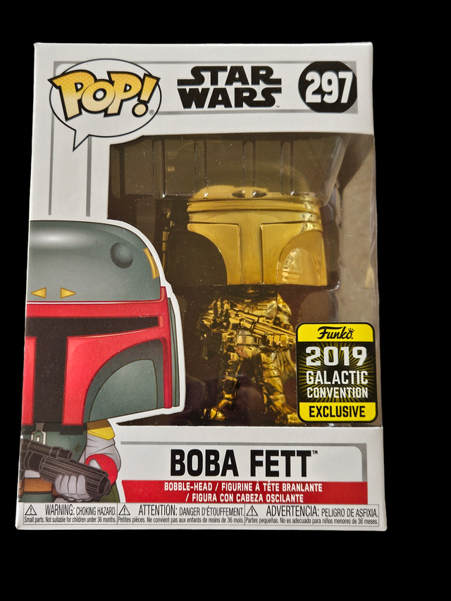 Star Wars -Boba Fett 297 (Gold Chrome)