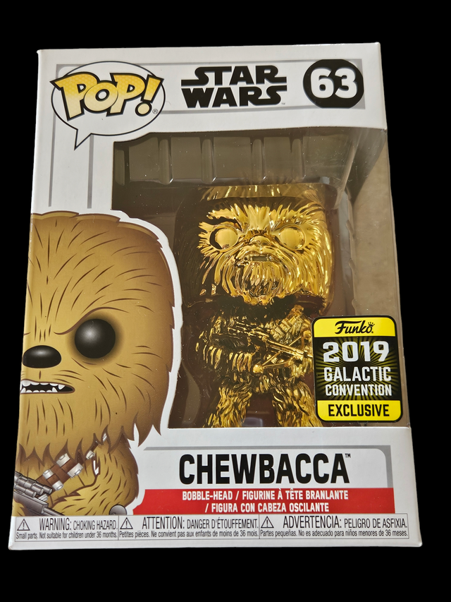 Star Wars - Chewbacca 63 (Gold Chrome)