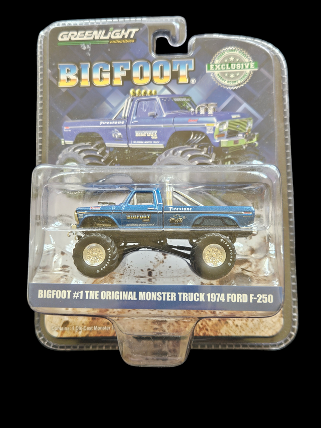 Greenlight - Bigfoot 1974 Ford F-250 (The Original Monster Truck)